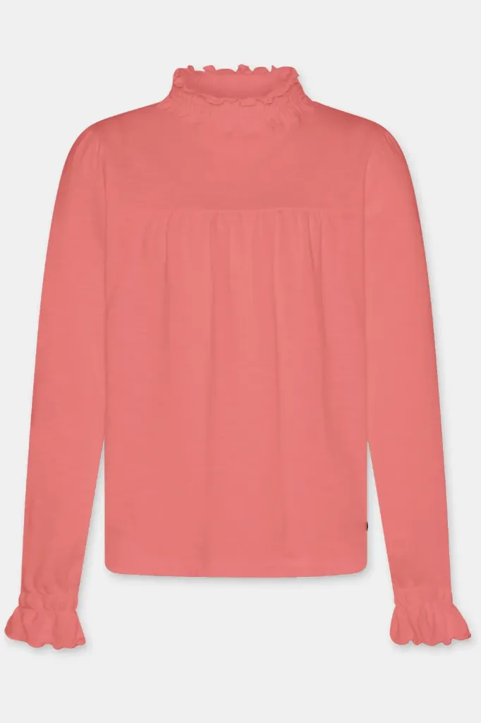 AO76 - Gwan Belgian T-shirt (Fluo Coral)