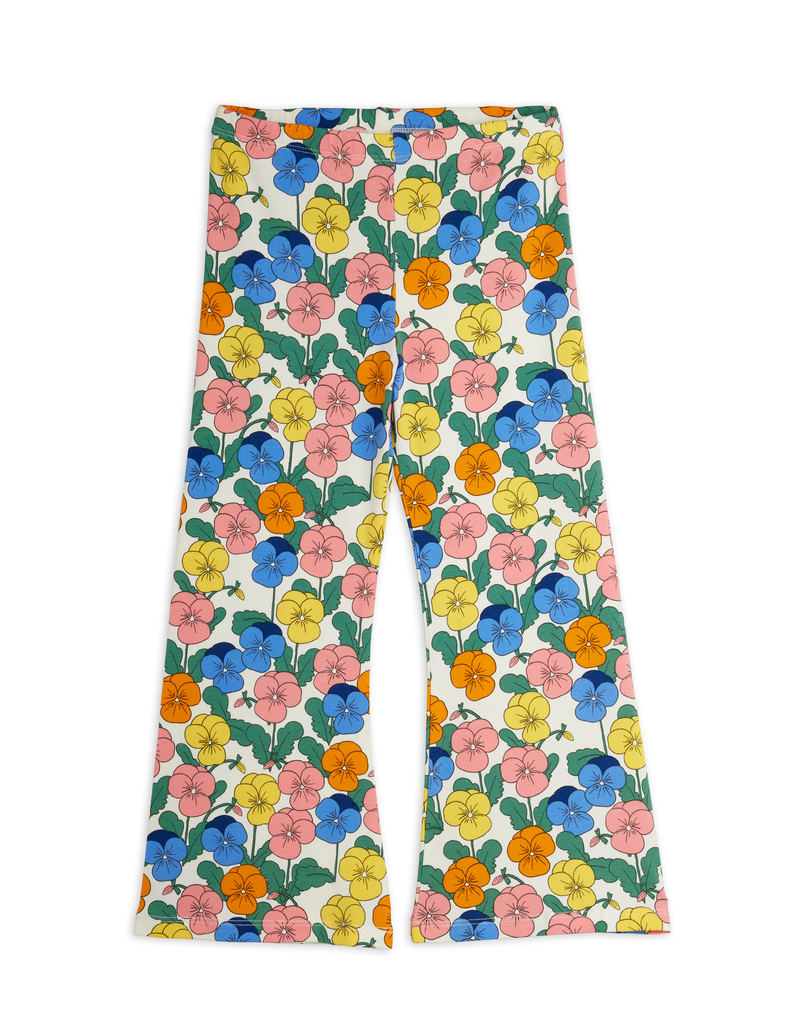 Mini Rodini - Violas AOP Flared Trousers (Multi)