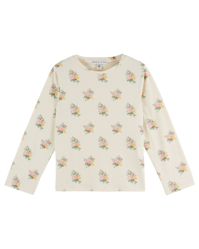 Emile & Ida - Tee shirt imprime ao fleurs (Fleurs)
