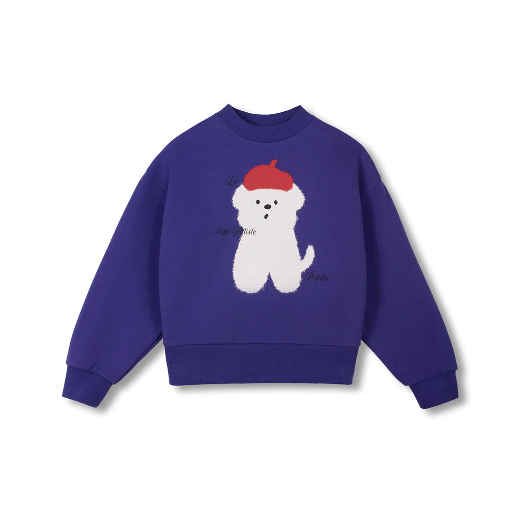 Wynken - Le petit artiste sweat (Ultramarine)