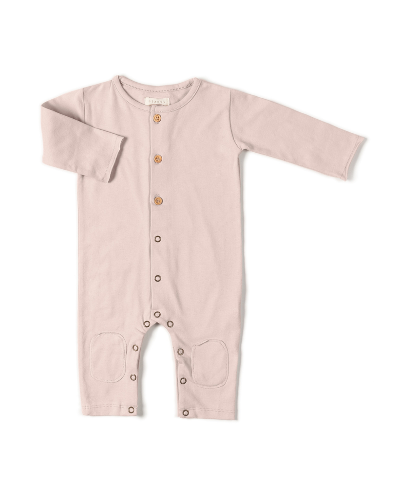 Nixnut - Butt onesie (Old pink) (1 maand)