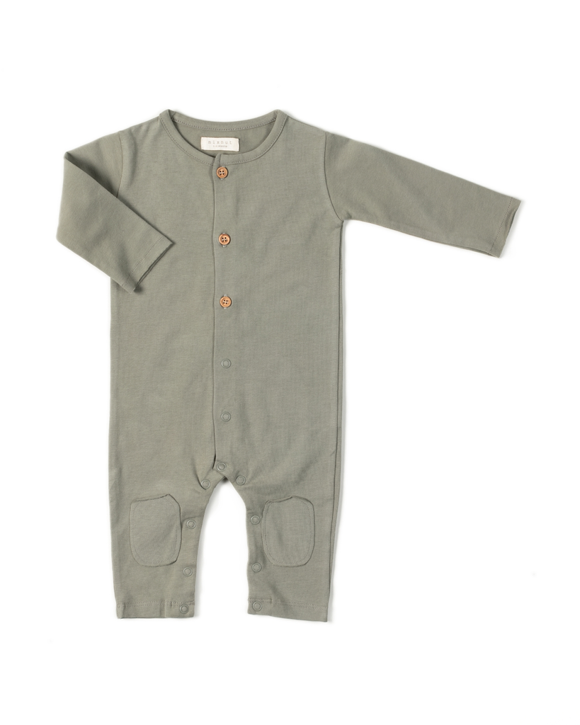 Nixnut - Butt onesie (Wild green)