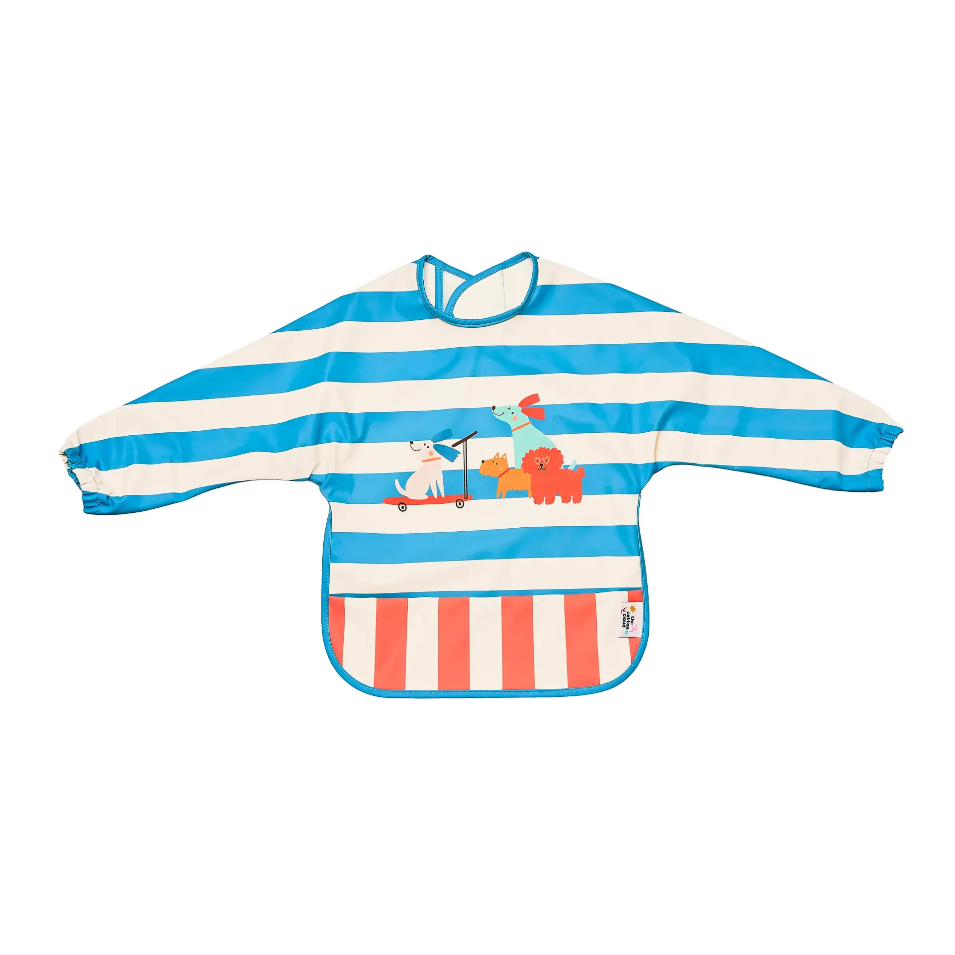 The Cotton Cloud – Waterproof Bib (Woof gang)