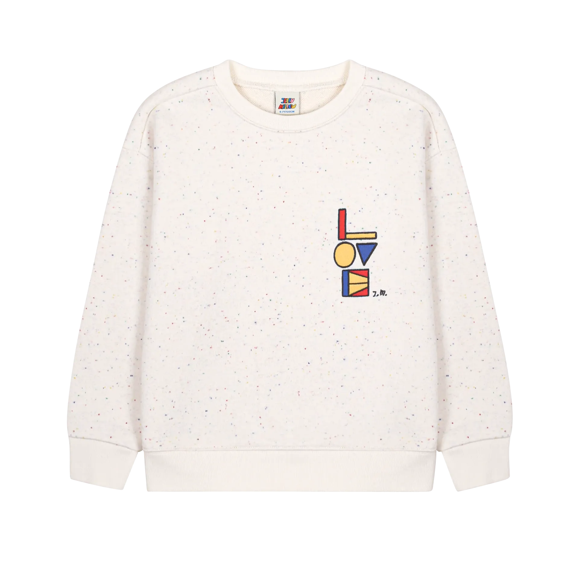 Jelly Mallow - Love block sweatshirt (3 jaar)