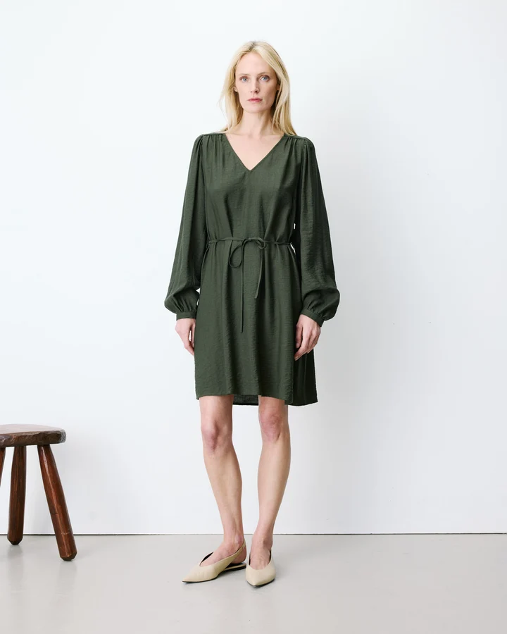 Grace & Mila - Alienor kaki dress (XS - 34)