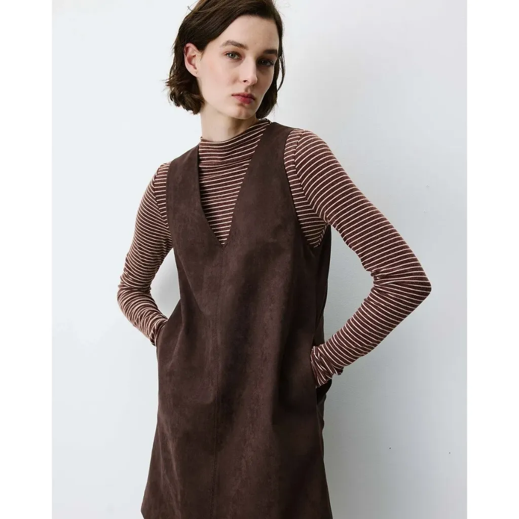 Grace & Mila - Anaya chocolat dress