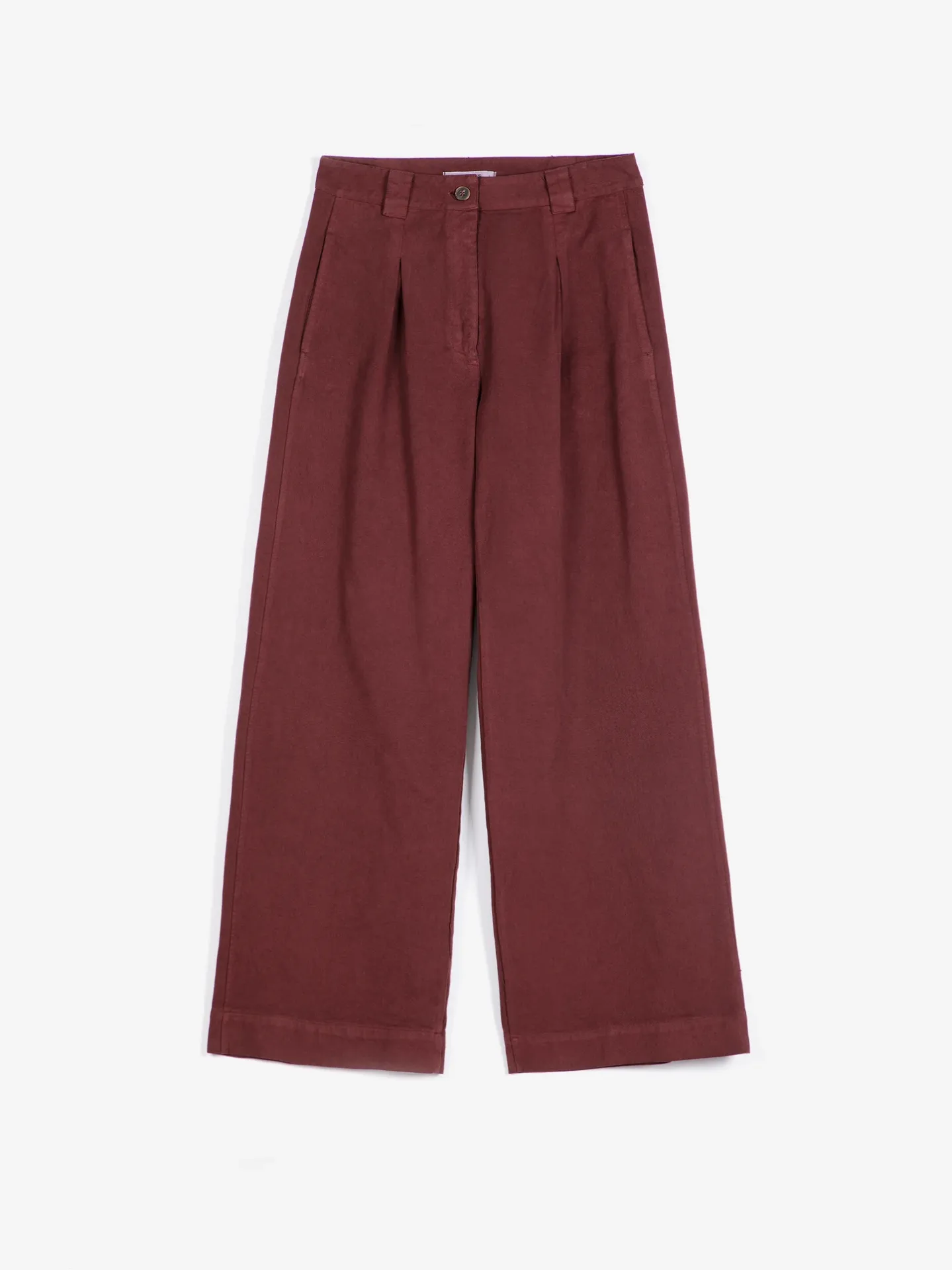 Bobo Choses - Pleated twill wide-leg pants