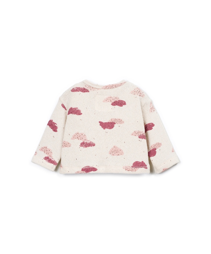 Play Up - Printed jersey sweater (0AT11353_E815N)
