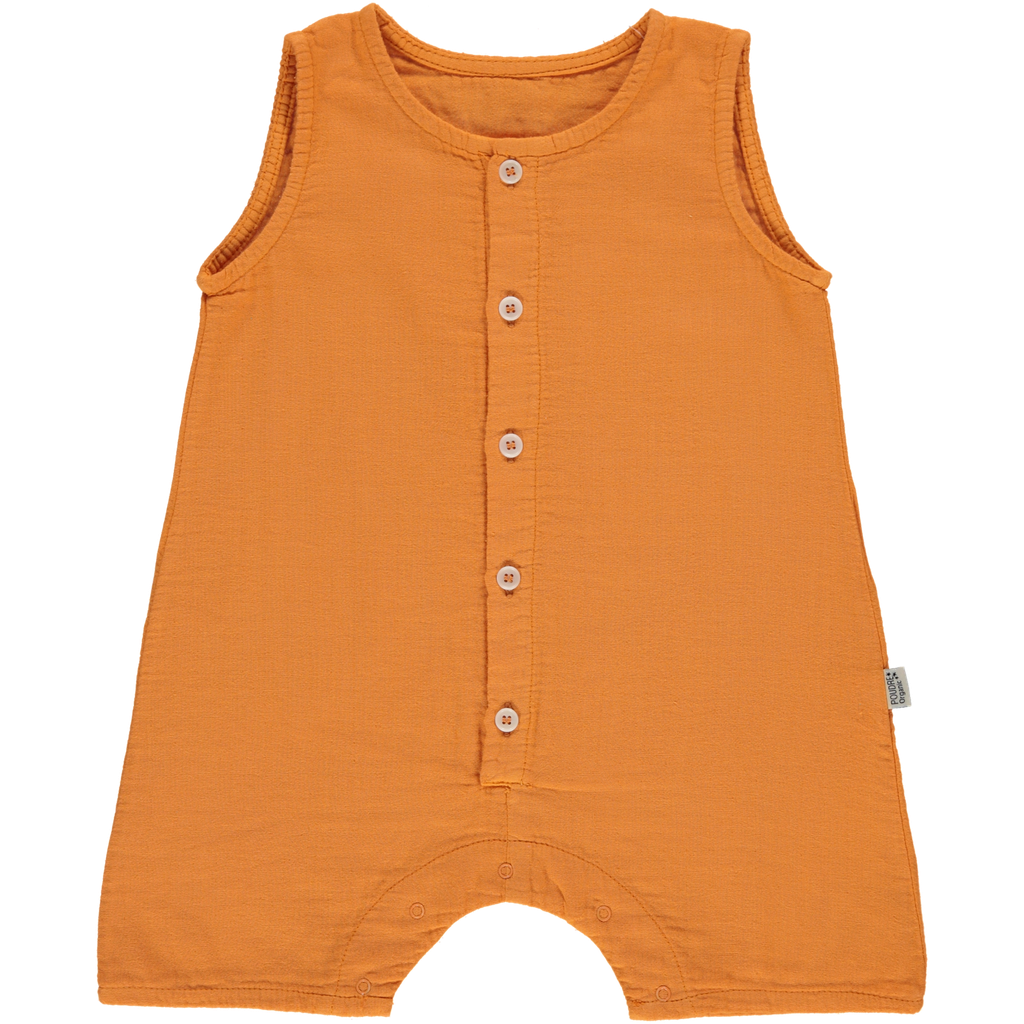 Poudre organic - Jumpsuit poivre - Russet orange