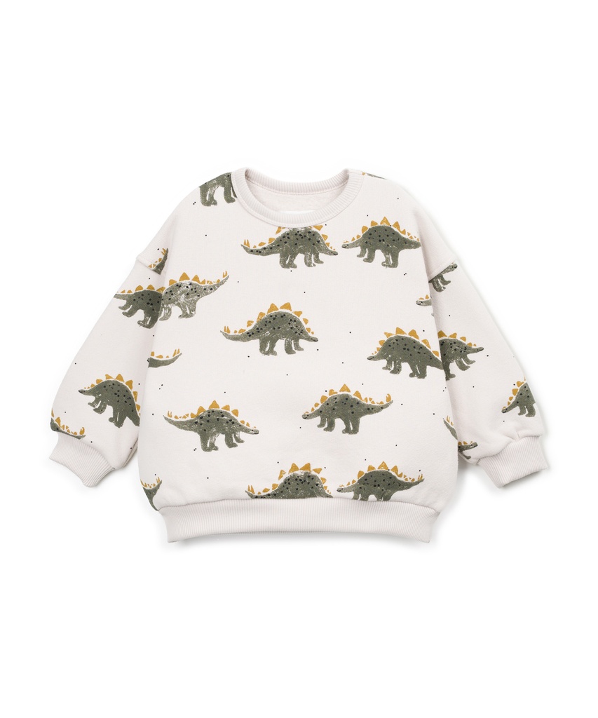 Play Up - Printed fleece sweater (3AT11356_E809N)