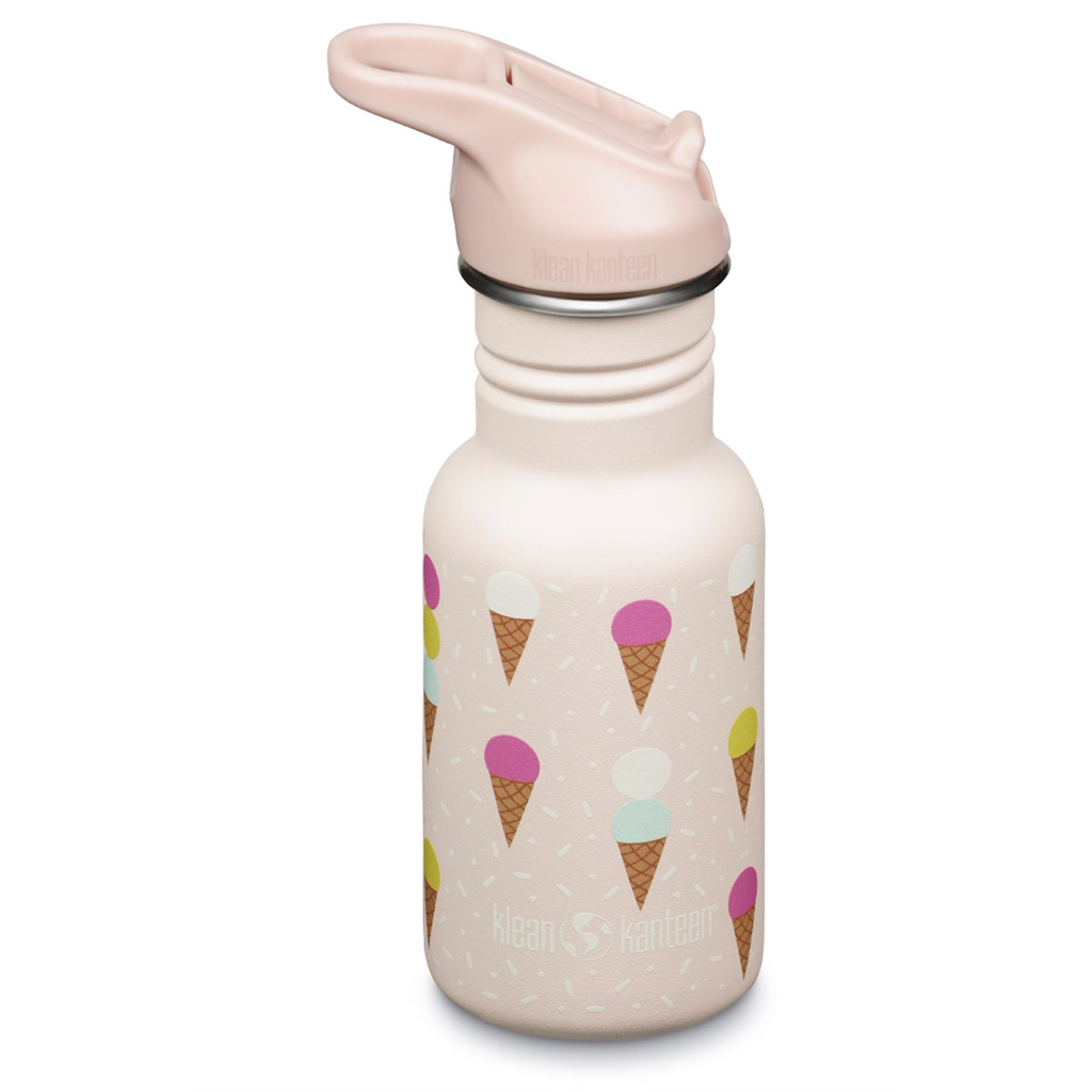 Klean Kanteen – Classic Kid’s Bottle met Flip Seal Sport Cap (355 ml)