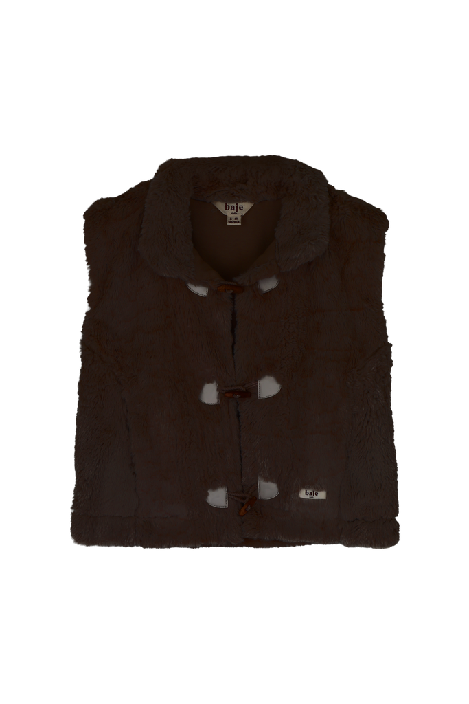 Baje - Meddox bodywarmer (Brown choco) (2 jaar)