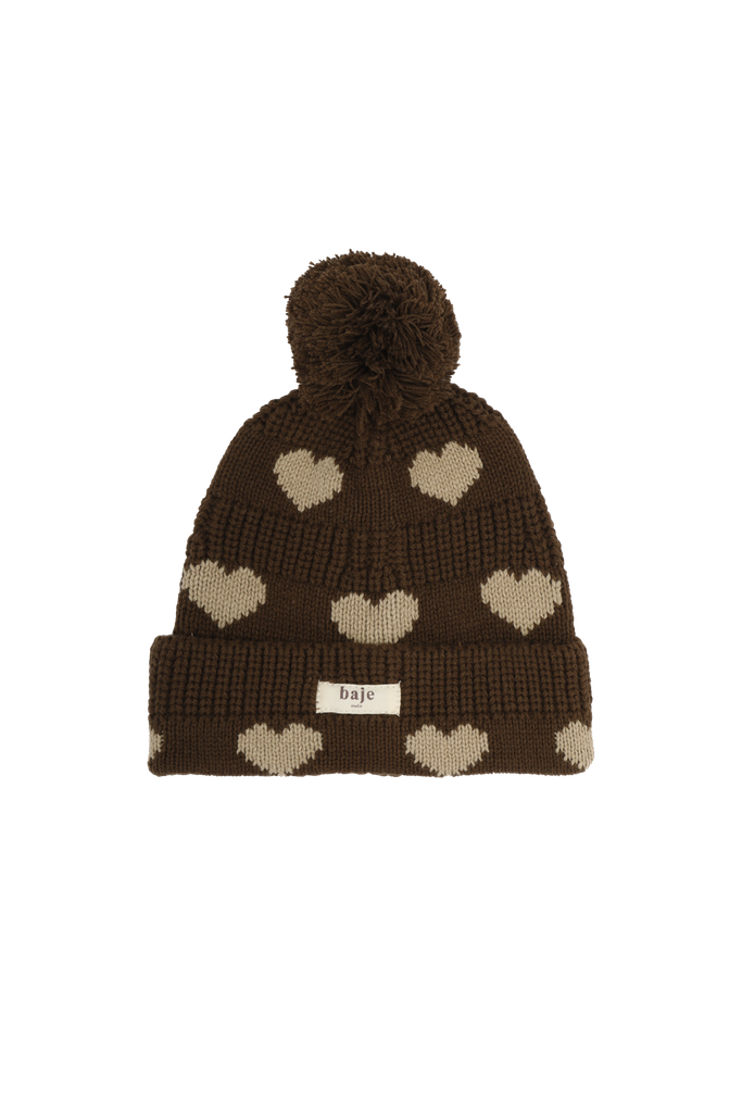 Baje - Snowie muts (Taupe clay aop)