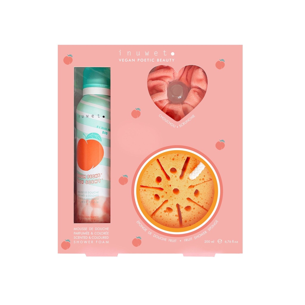 Inuwet - Bubble Peach Badset