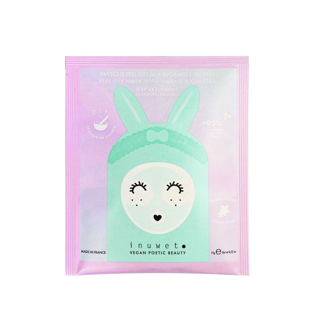 Inuwet - DIY peel-off masker Aquasource Monoï