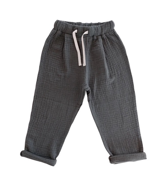Hoop kidswear - The nomad pants - Leaf green