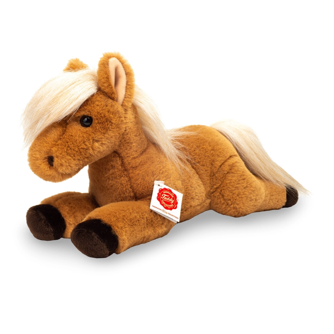 Teddy Hermann – Paard Liggend Knuffel (34 cm)