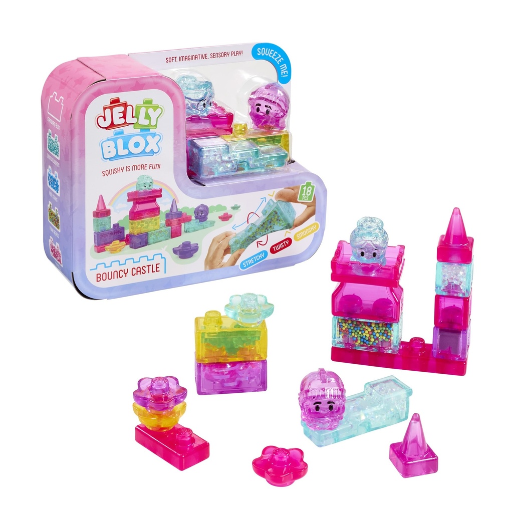 Jelly Blox - Bouncy Castle (18 stuks)
