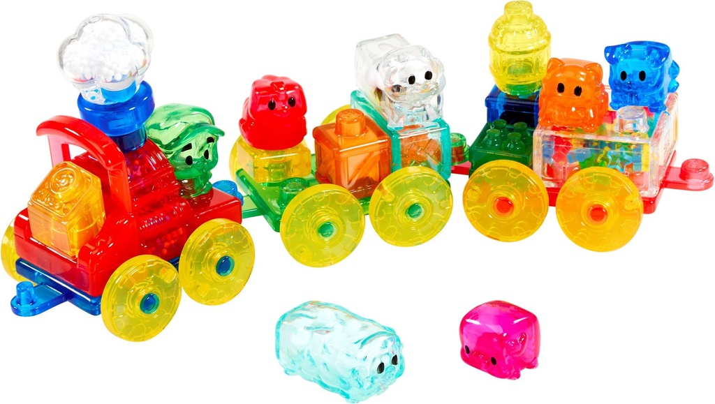 Jelly Blox - Squish Train Set (35 stuks)