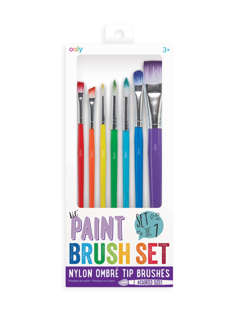 Ooly – Lil Paint Brushes | Set van 7 Verfkwasten