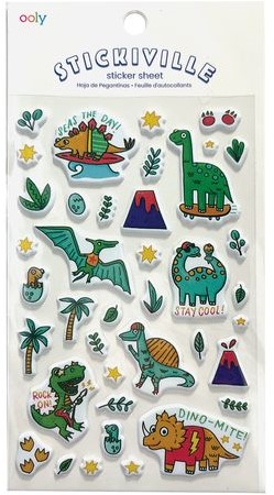 Ooly – Stickiville Stickers – Dino-Mite!