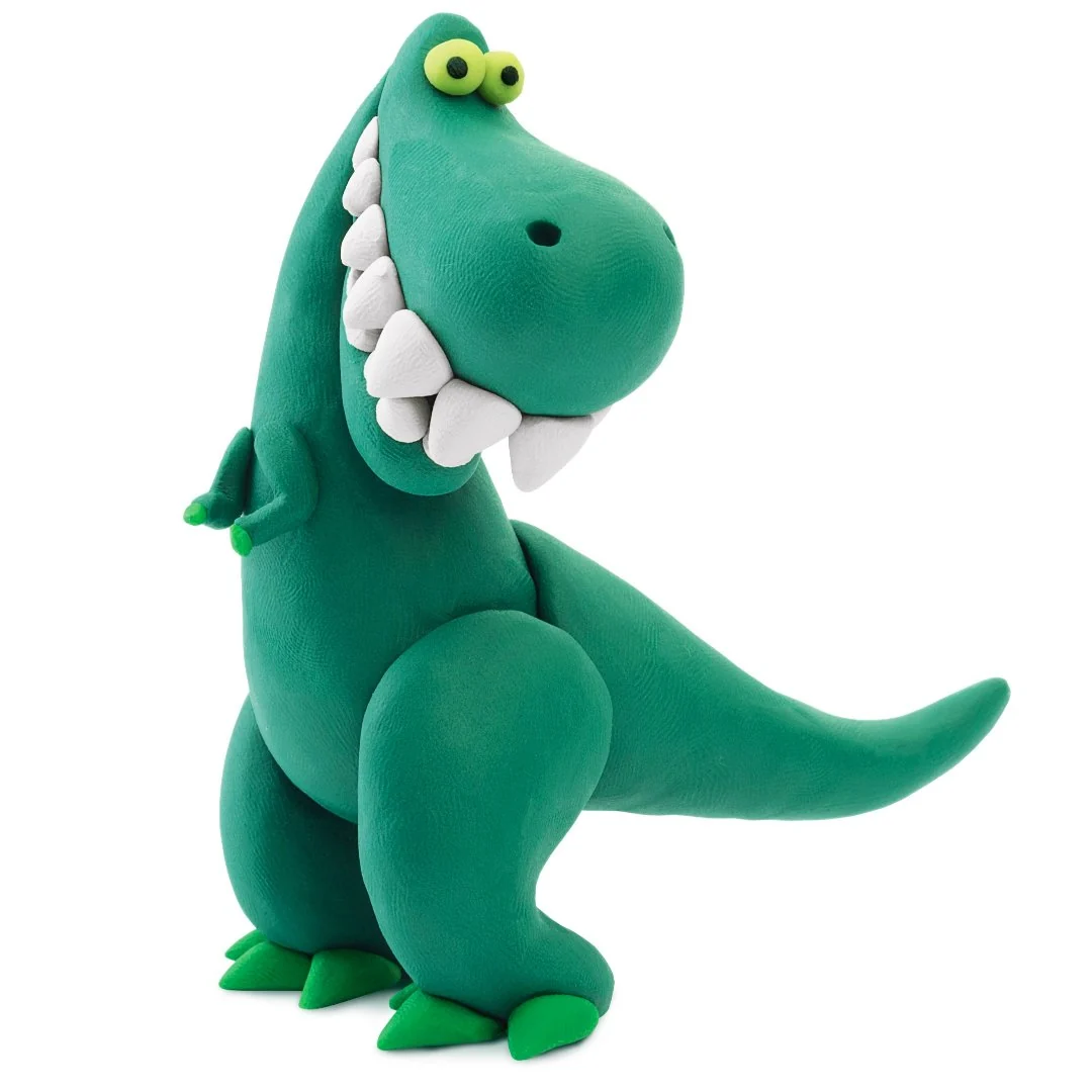 HeyClay – Tyrannosaurus | Boetseerklei met 3 Potjes