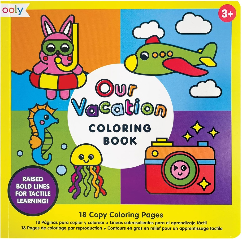 Ooly – Our Vacation Copy Coloring Book | Kleurboek