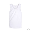 Iobio by Popolini - Undershirt with a lace frill - Ecru