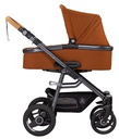 Naturkind - Kinderwagen & reiswieg LUX EVO - Terracotta