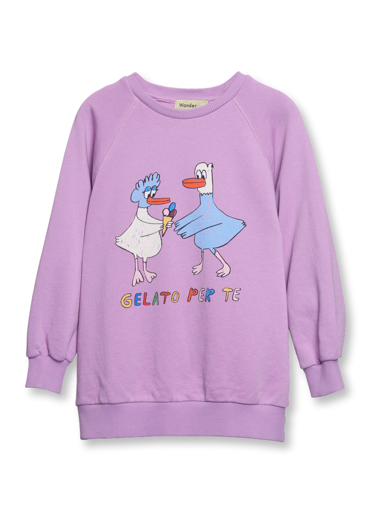 Wander & Wonder - Gelato Sweatshirt - Lavender