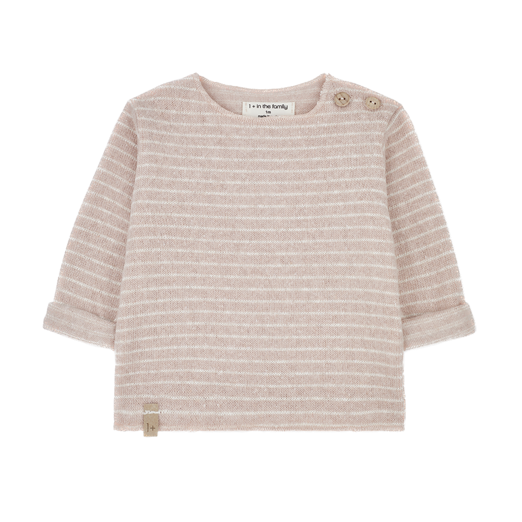 1+ In the family - Aubin L.S. T-Shirt - Nude