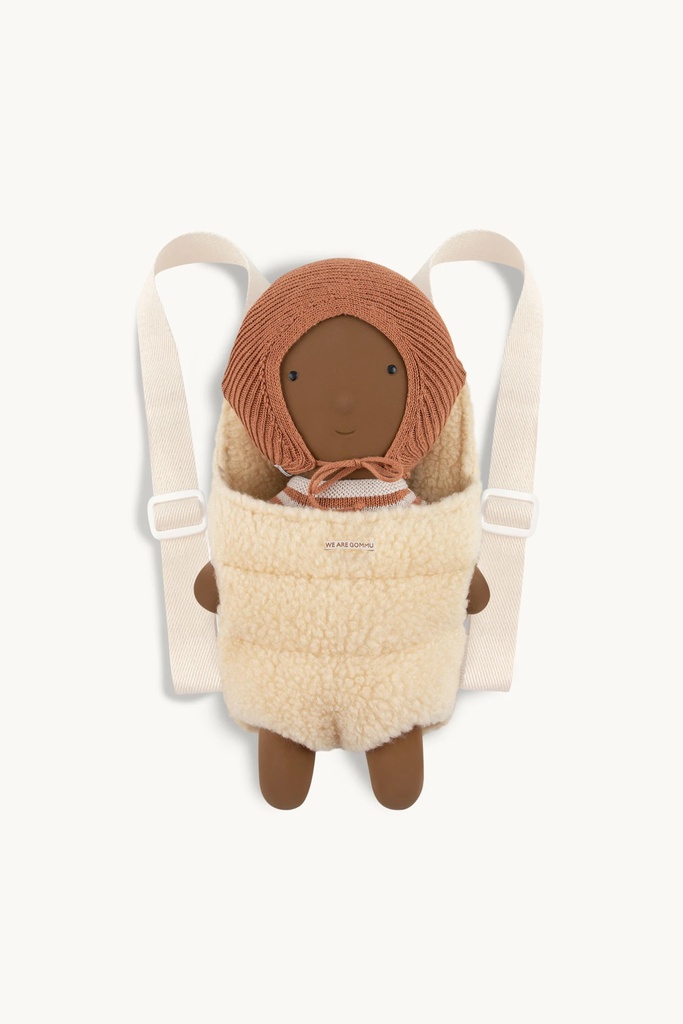 Gommu carrier sherpa cream