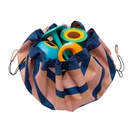 Play&go - Opbergtas voor buiten Mokka stripes