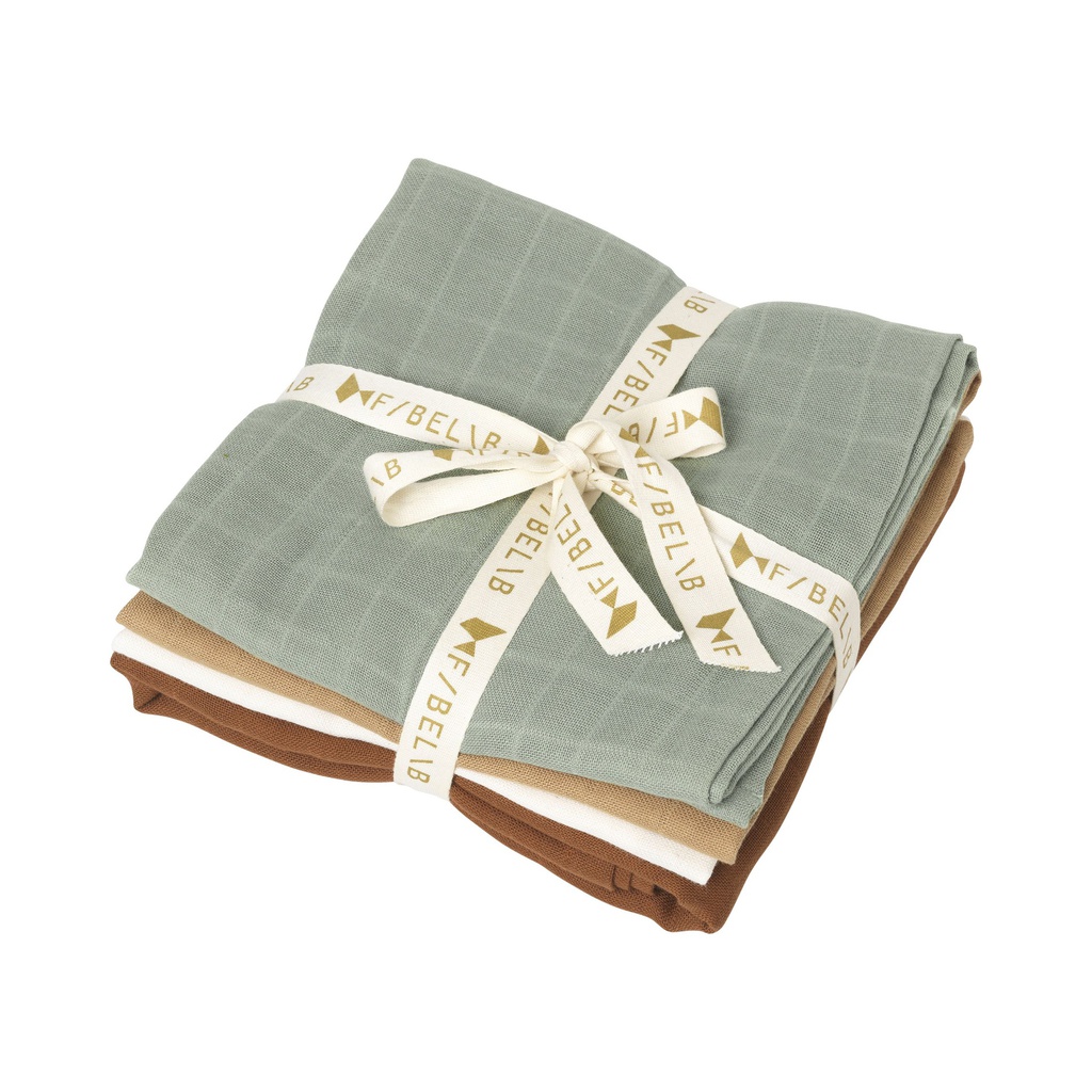 Fabelab - Muslin turf (4-pack) 