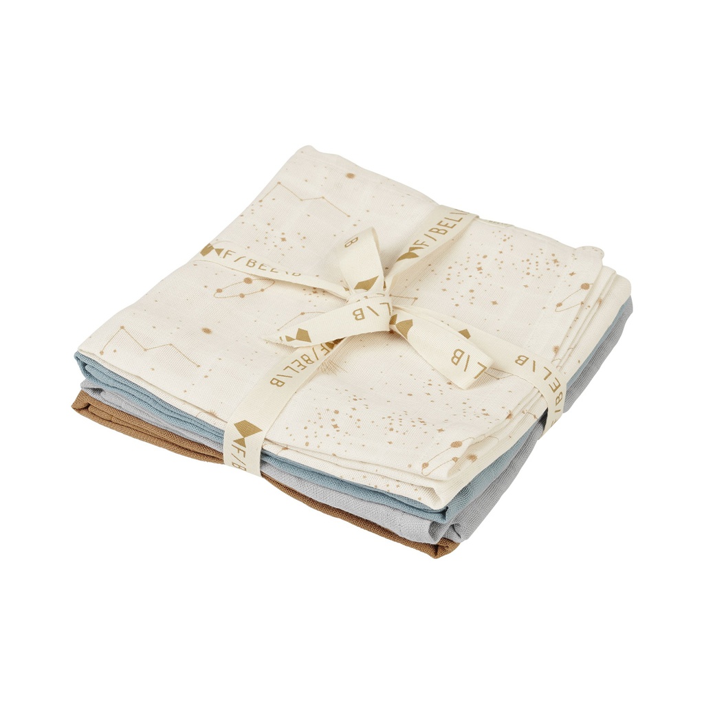 Fabelab - Muslin galaxy (4-pack) 