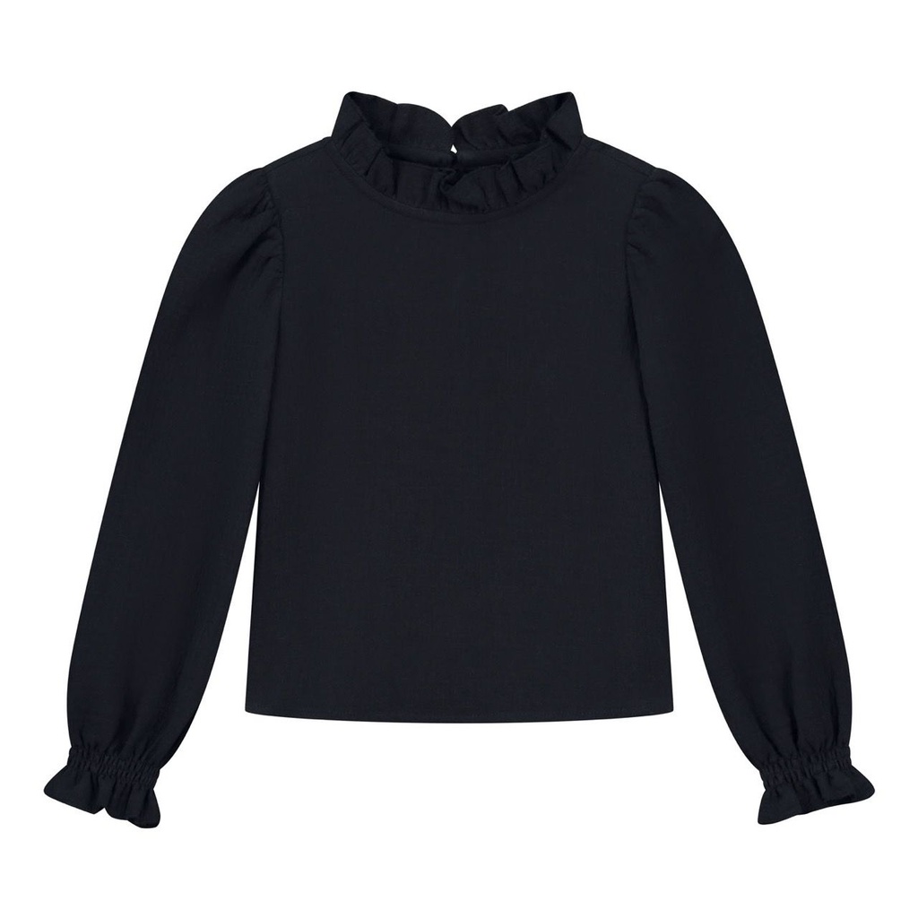 Charlie petite - Henriette  blouse -  Black