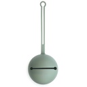 Mushie - Siliconen fopspeenhouder - Cambridge blue 