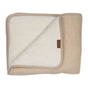 Quax - Natural quilted new born blanket - Klei
