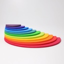 Grimms - Bouwset halve cirkels - Regenboog