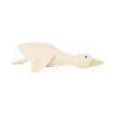 Flow - Hartslag comforter Liva the duck - Beige