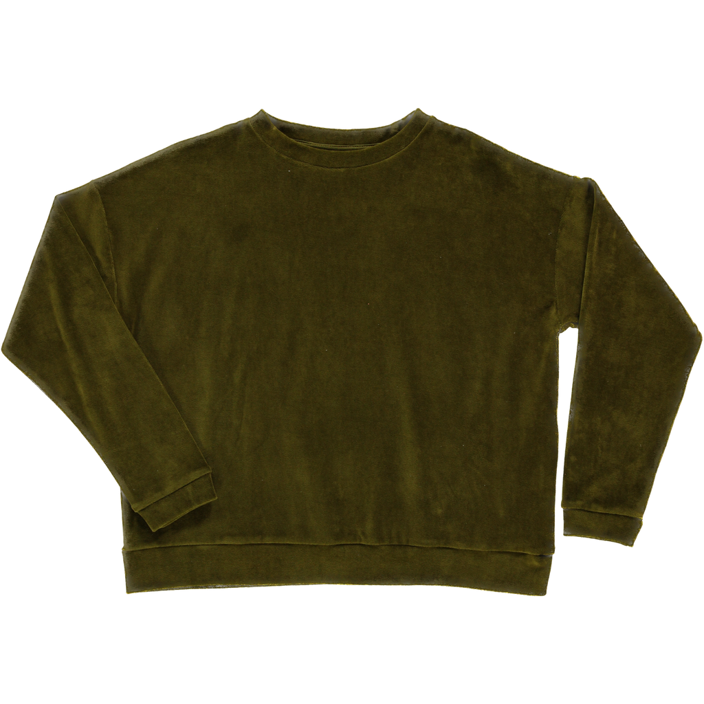 Poudre organic - Sweat acentra velours - Fir green