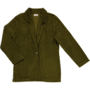 Poudre organic - Veste blazer velour - Fir green