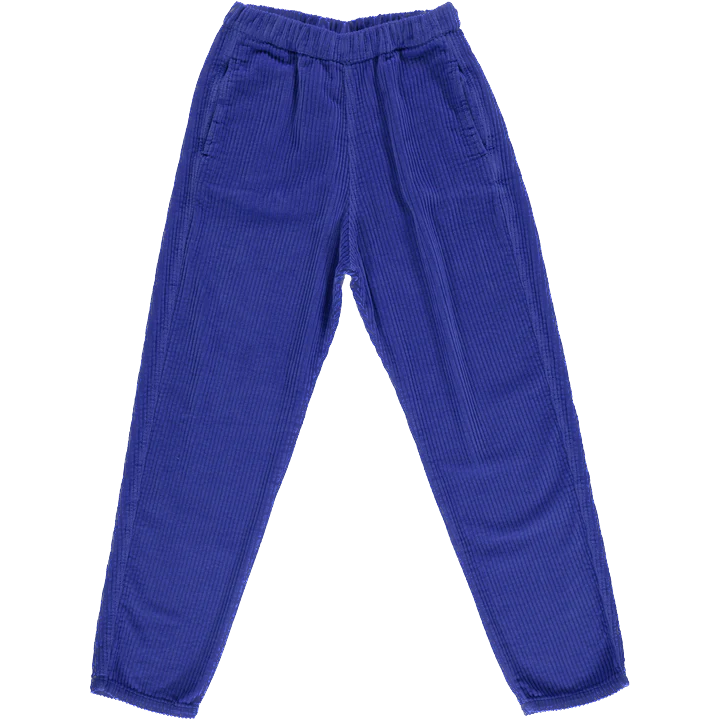 Poudre organic - Pantalon Coquelicot Velours - Dazzling-blue