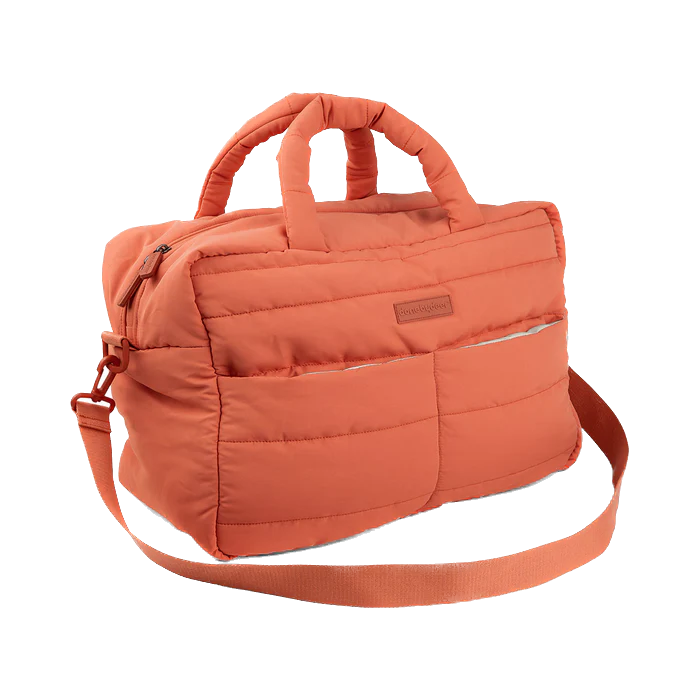 Done by Deer - Quilted changing bag - Papaya