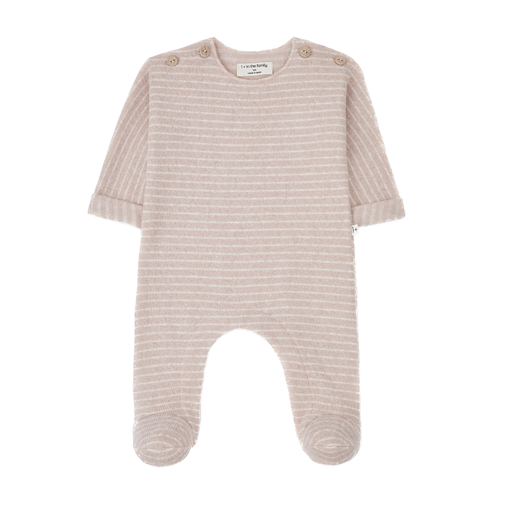 1+ In the family - Porthos jumpsuit - Nude
