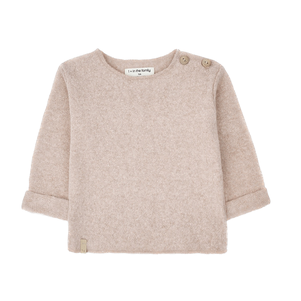 1+ In the family - Chapin sweater - Nude