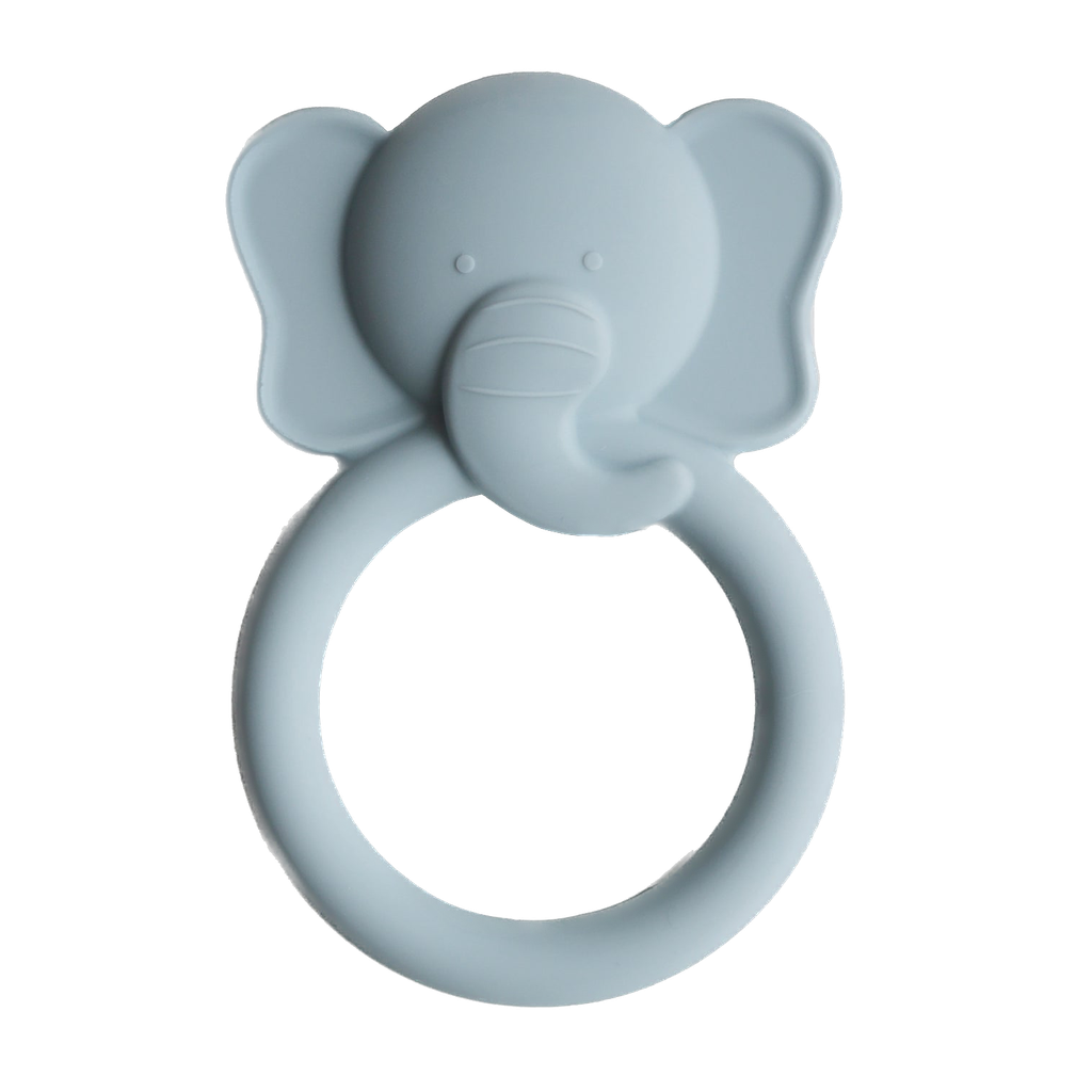 Mushie -  Teether Elephant - Cloud 