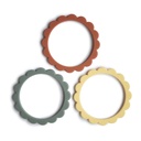 Mushie - Flower Bracelet - Clay/ Dried Thyme/ Sunshine 
