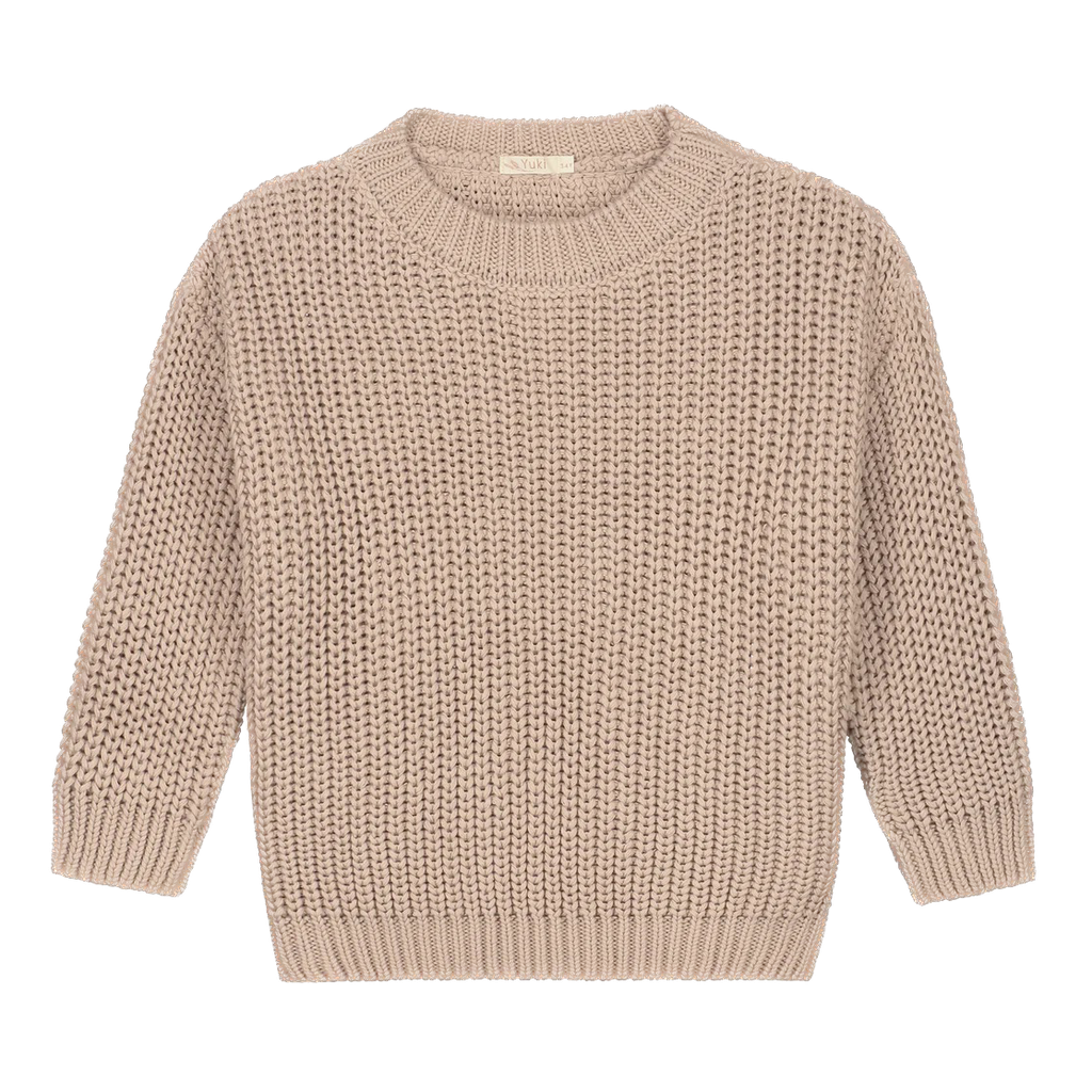 Yuki - Chunky knitted sweater - Shell