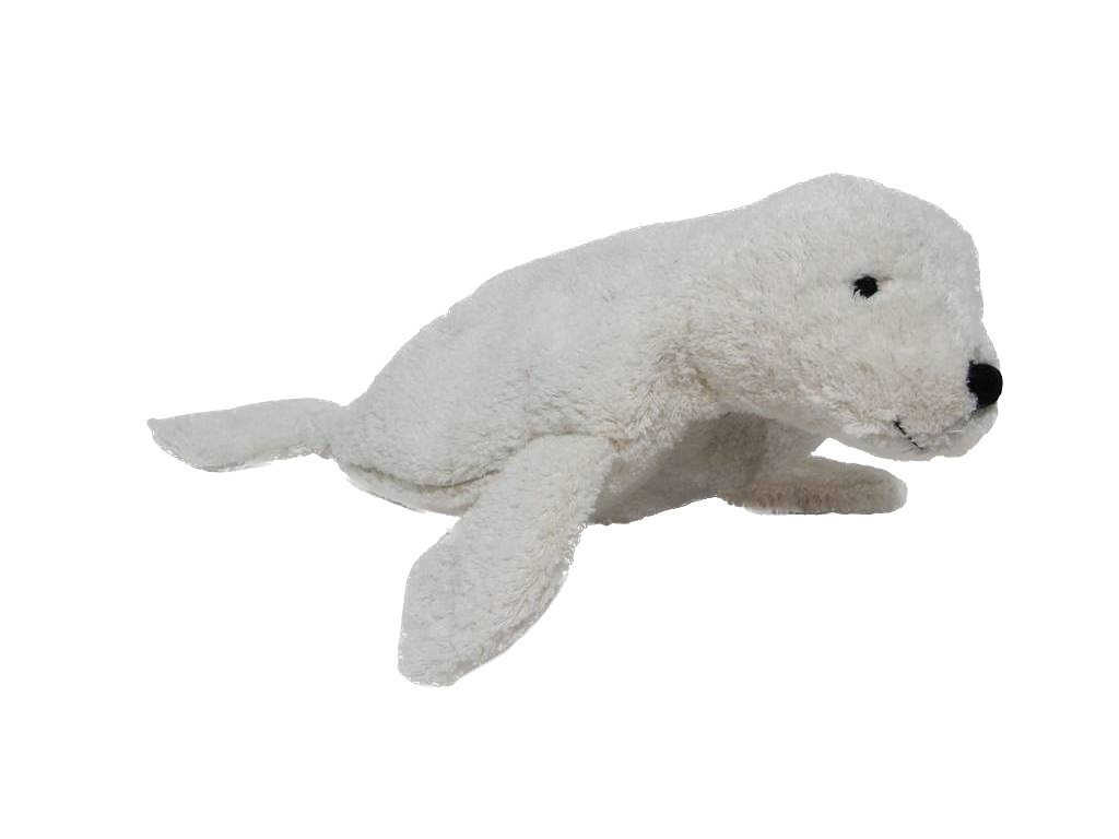 Senger Naturwelt - Small cuddly animal Seal - White